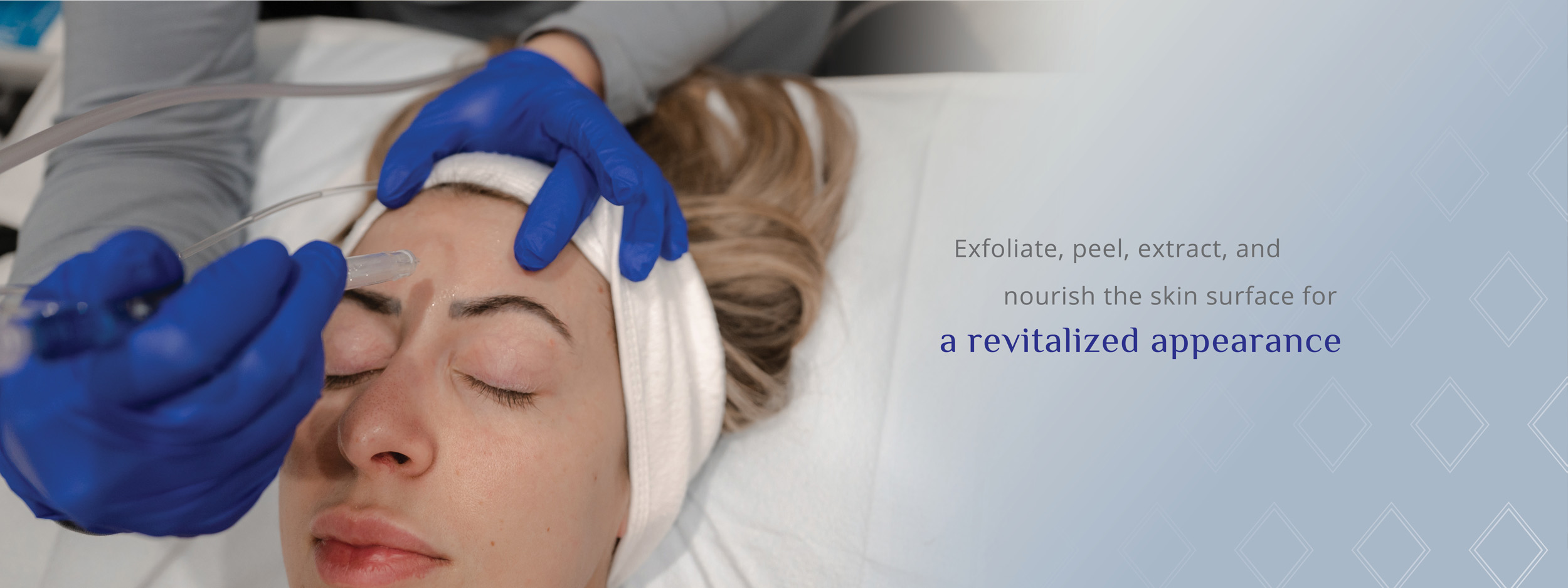 Exfoliate, peel, extract, and nourish the skin surface with Facials & Peels from NeoSkin Medical Spa in Hudson Ohio